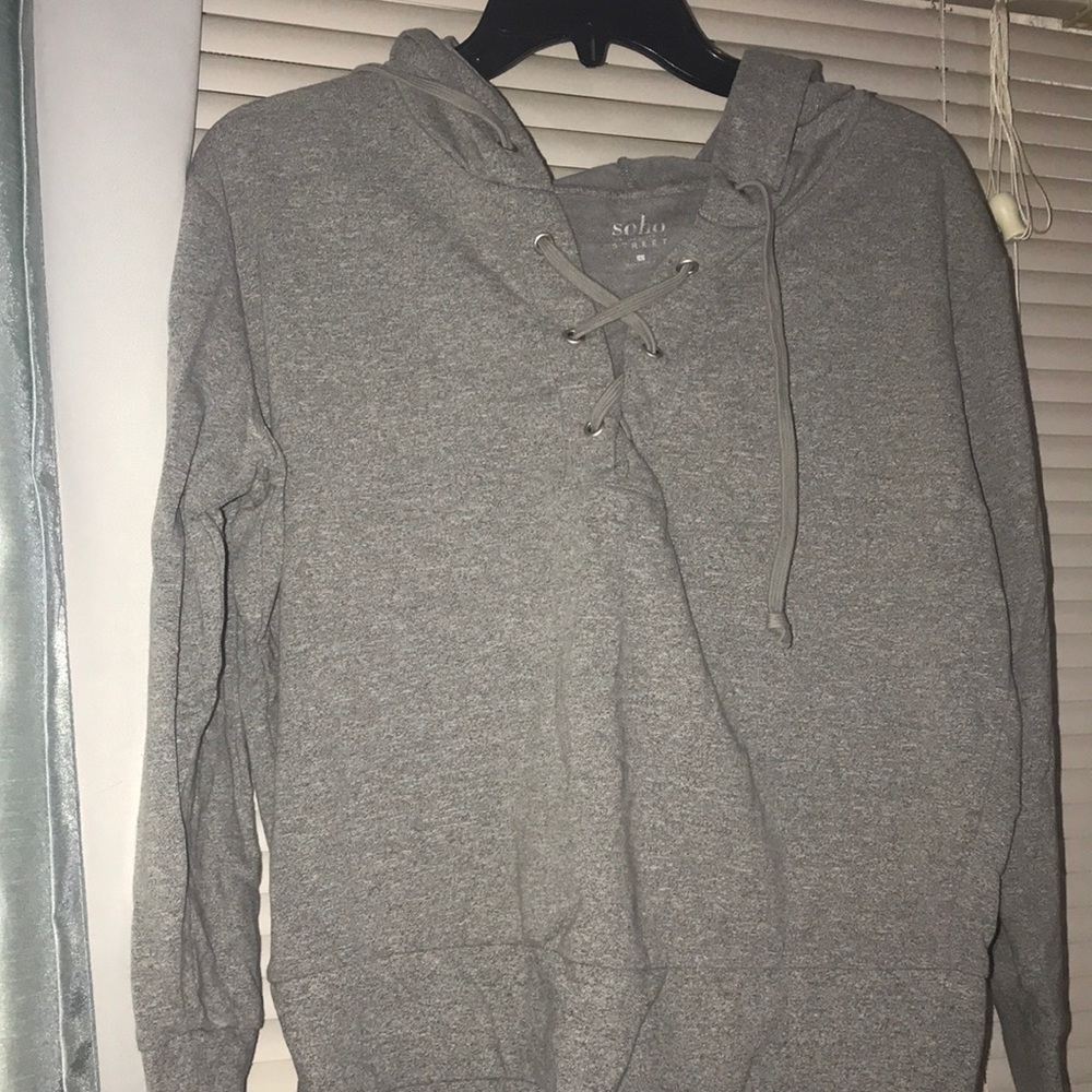 Criss Cross Hoodie